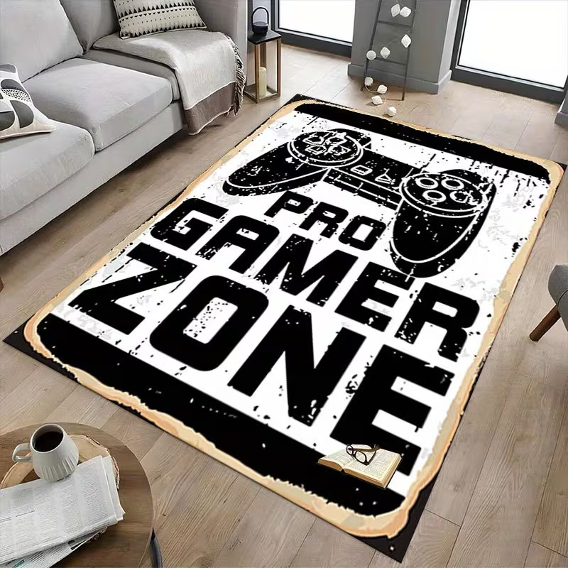 Home Textiles Rug - Boys Room Large Gaming Rug Man