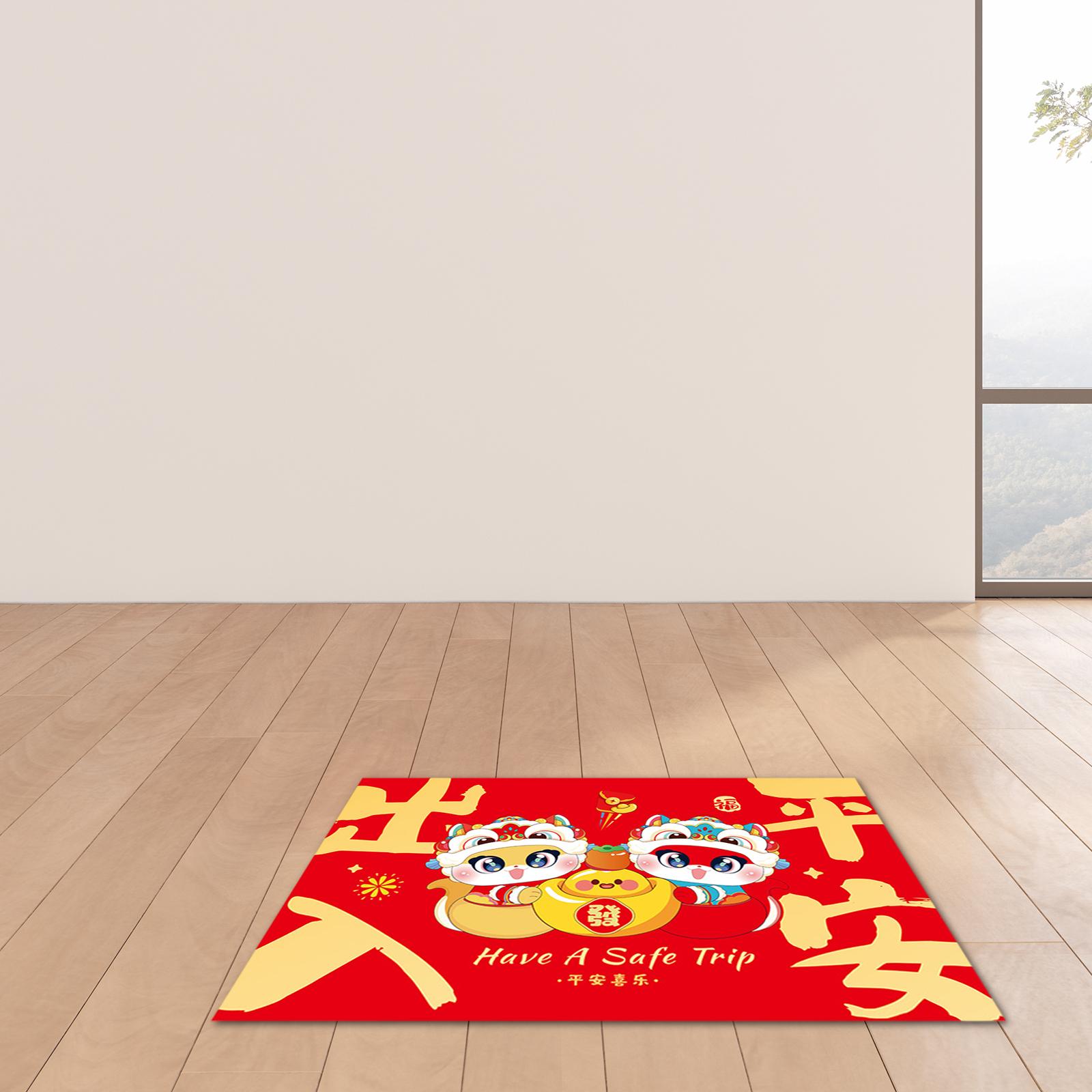 Home Textiles Rug - Chinese New Year Floor Mat Welcome