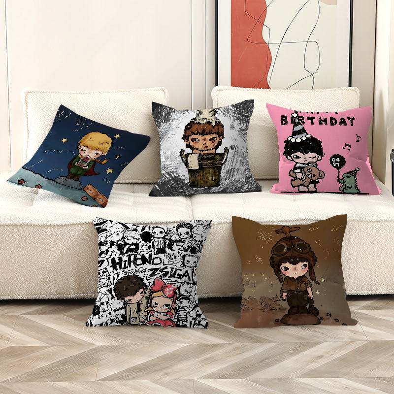 Home Fashion Textiles - Cartoon H-HIRONOS Cartoon Pillow Anime Pillow