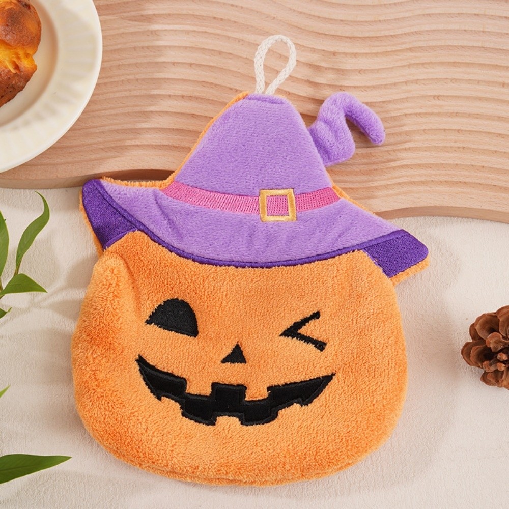 Home Textiles Towel Set - Ultra Absorbent Halloween Towels Coral Fleece