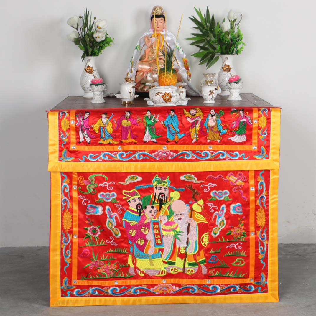 Home Textiles China - Buddhist Taoism HOME Temple Worship Eight