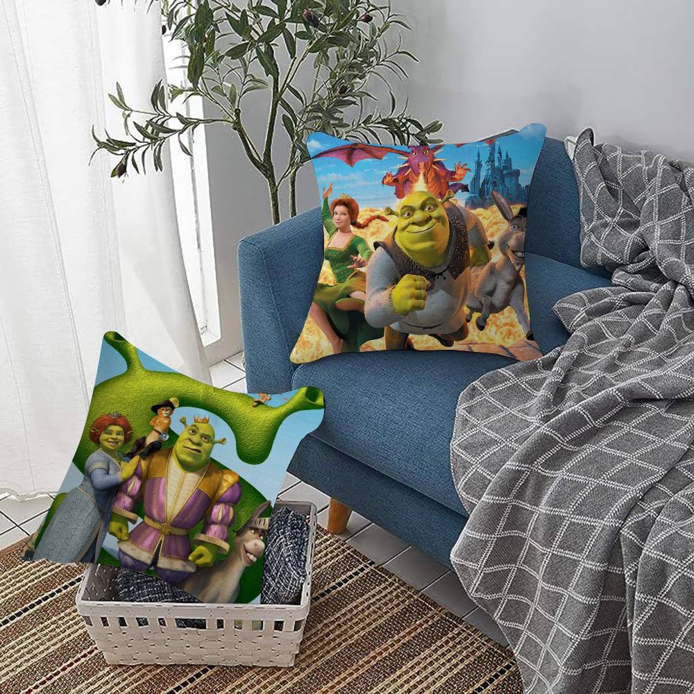 Home Fashion Textiles - Cartoon Shrek Pillow Anime Pillow Sofa