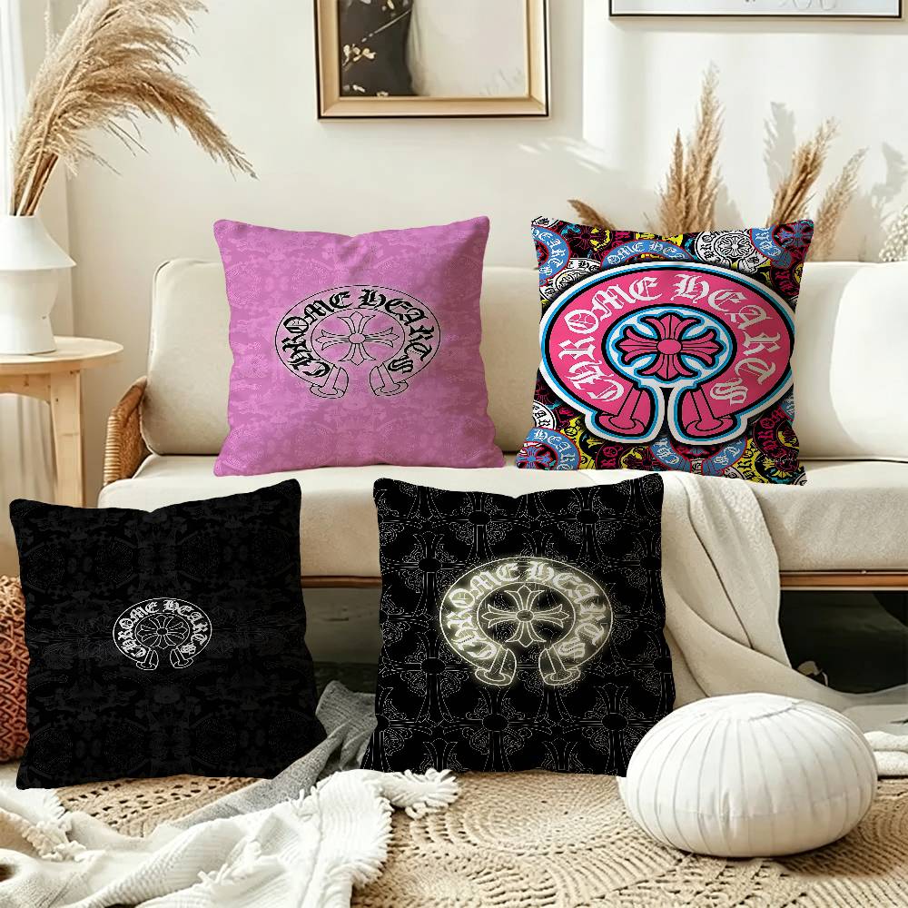 Home Fashion Textiles - C-Chrome Fashion H-Hearts Luxury Pillowcase toon