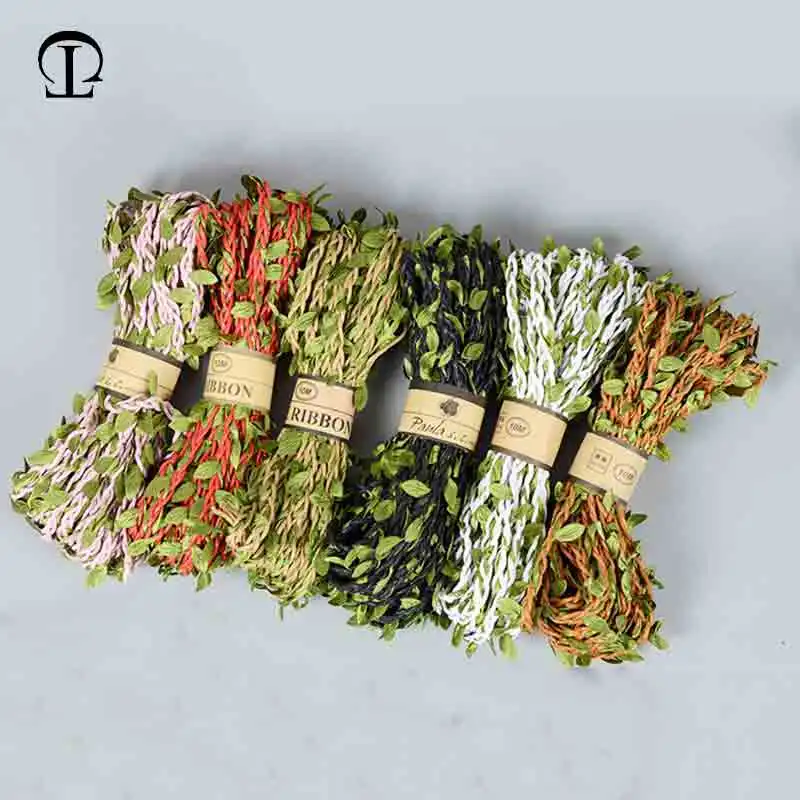 Home Ec Textiles - 5Meter DIY Hemp rope with Leaf
