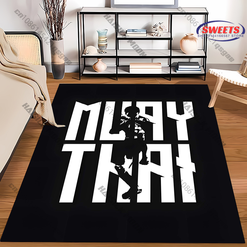 Free shipping! Muay Thai Symbo - Home Textiles Rug ulasan dan harga