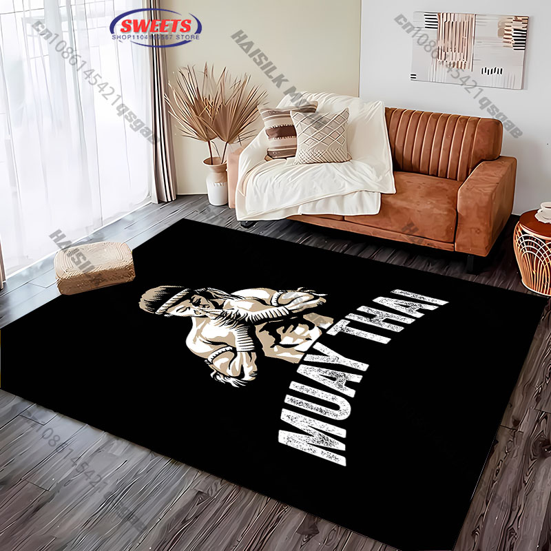 Free shipping! Muay Thai Symbo - Home Textiles Rug ulasan dan harga