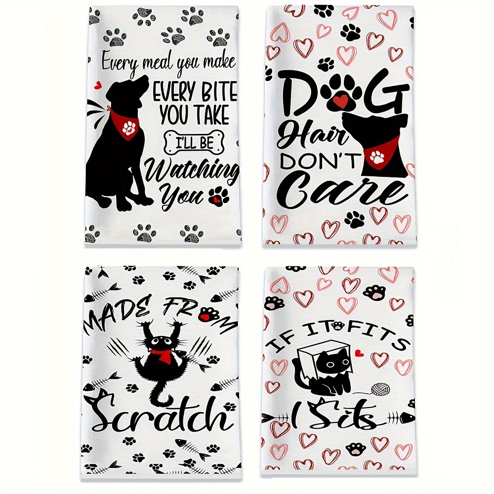 2-Pack Cute Animal Kitchen Tow - Home Textiles Towel Set ulasan dan harga