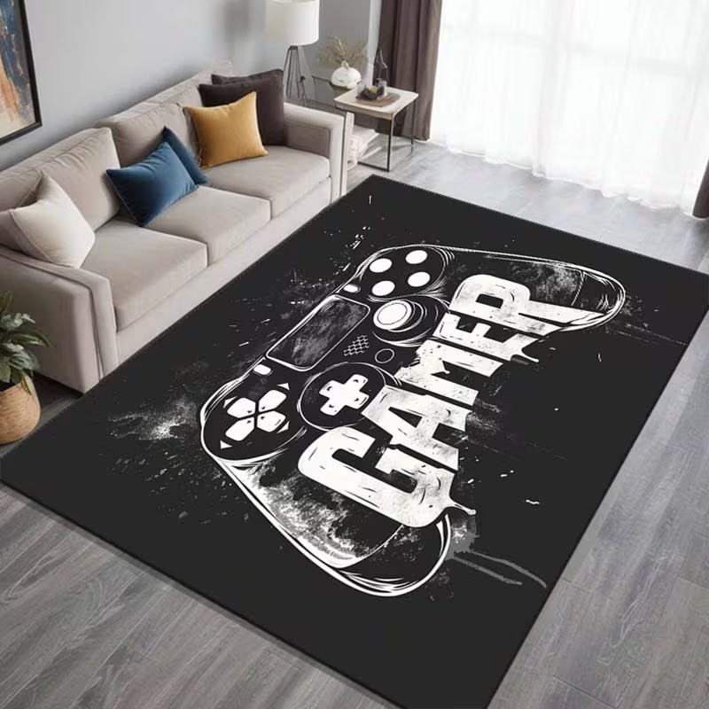 Boys Room Large Gaming Rug Man - Home Textiles Rug ulasan dan harga