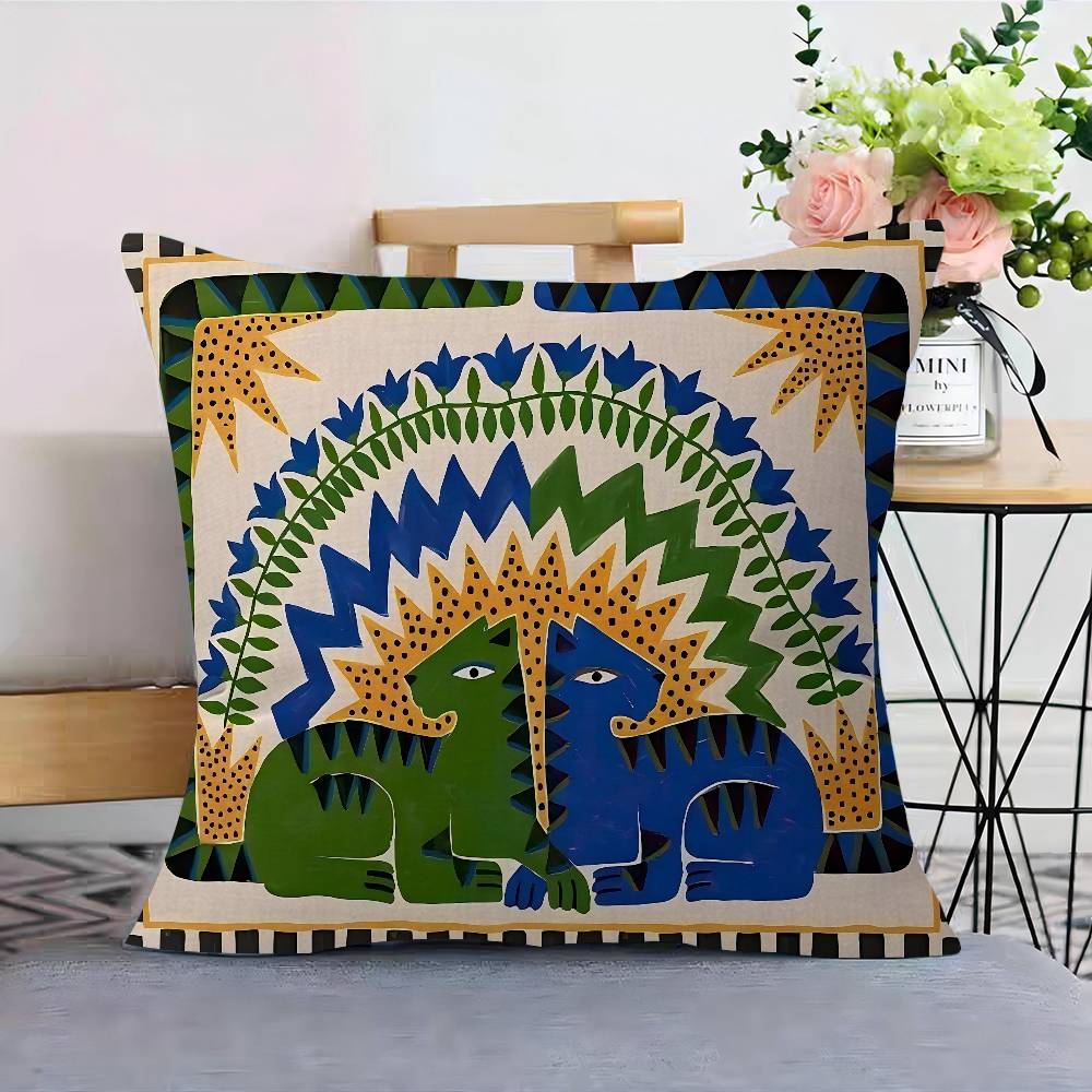 Ancient Egypt Tiger Leopard Lu - Home Textiles Egypt ulasan dan harga