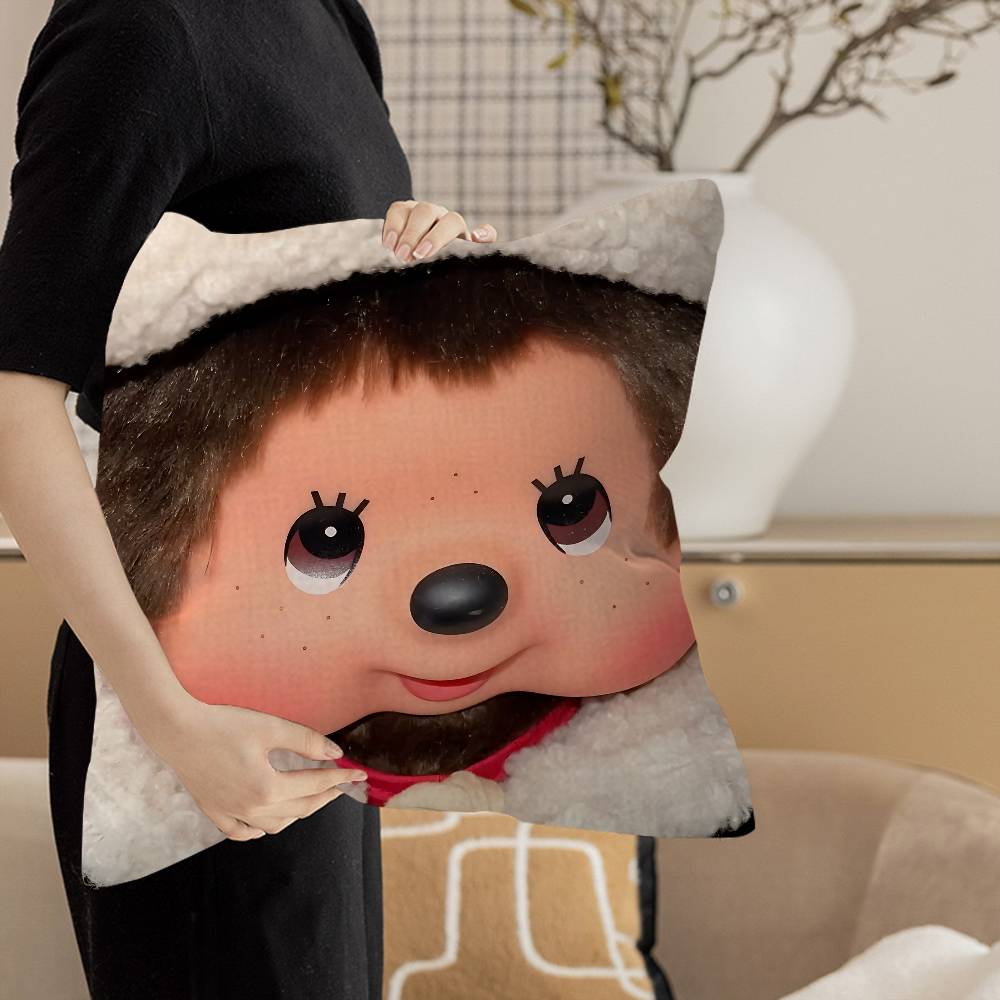 M-Monchhichi Cute Pillow Anime - Home Fashion Textiles ulasan dan harga