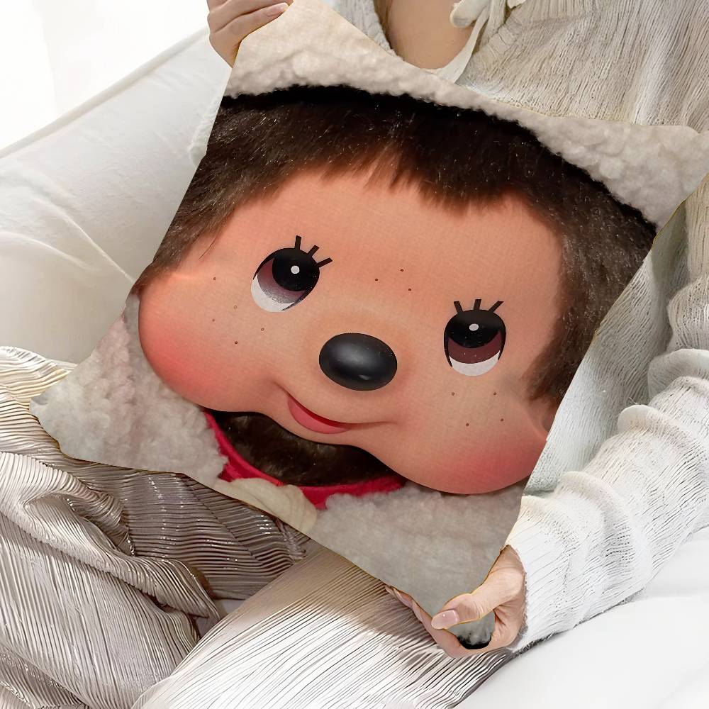 M-Monchhichi Cute Pillow Anime - Home Fashion Textiles ulasan dan harga