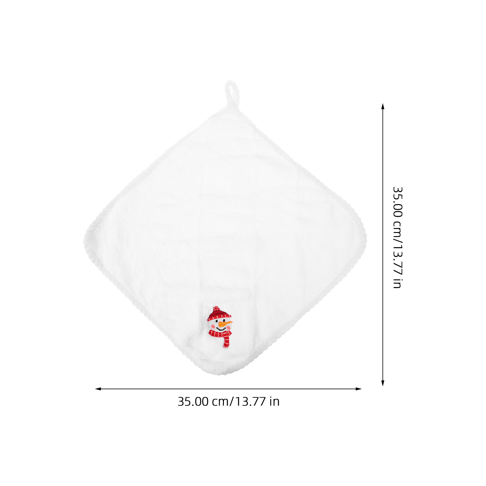 3Pcs Christmas Hand Towel Set  - Home Textiles Towel Set ulasan dan harga