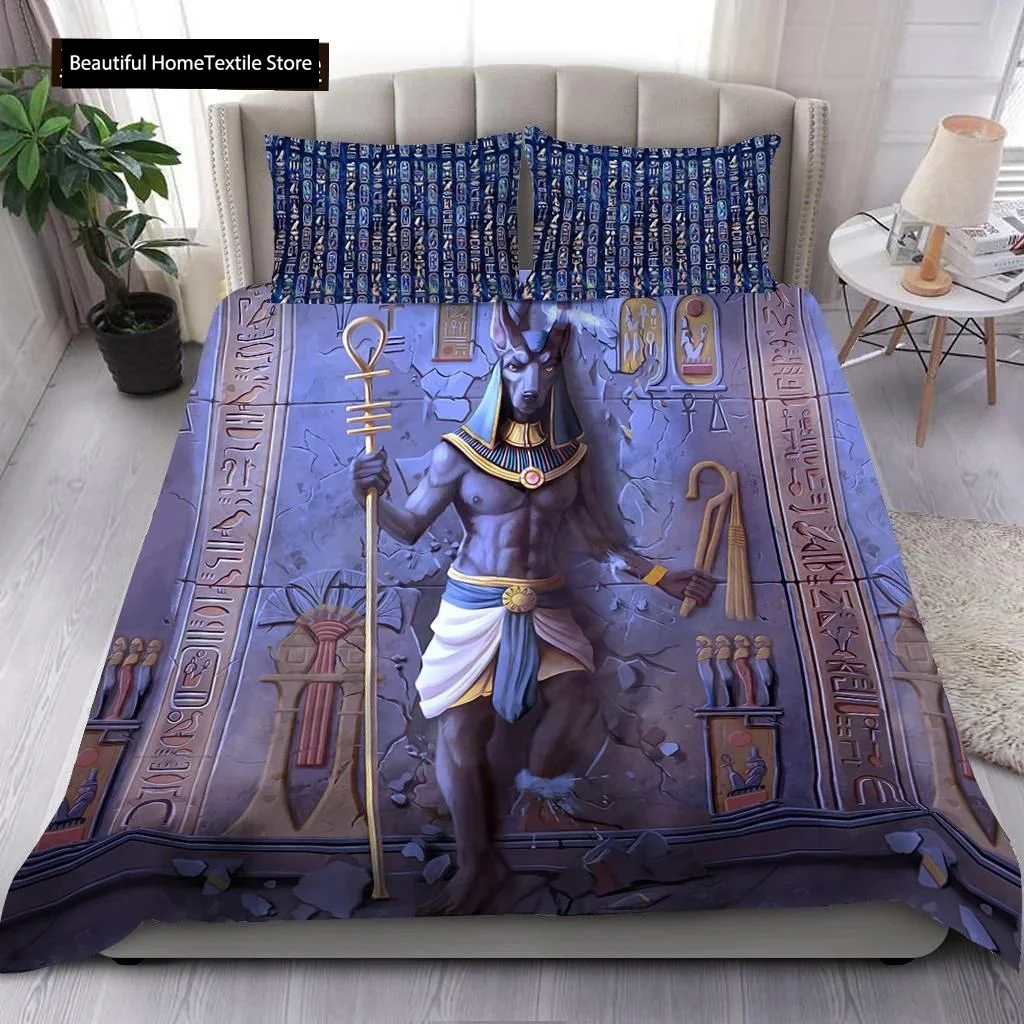 Ancient Egypt Anubis Egyptian  - Home Textiles Egypt ulasan dan harga