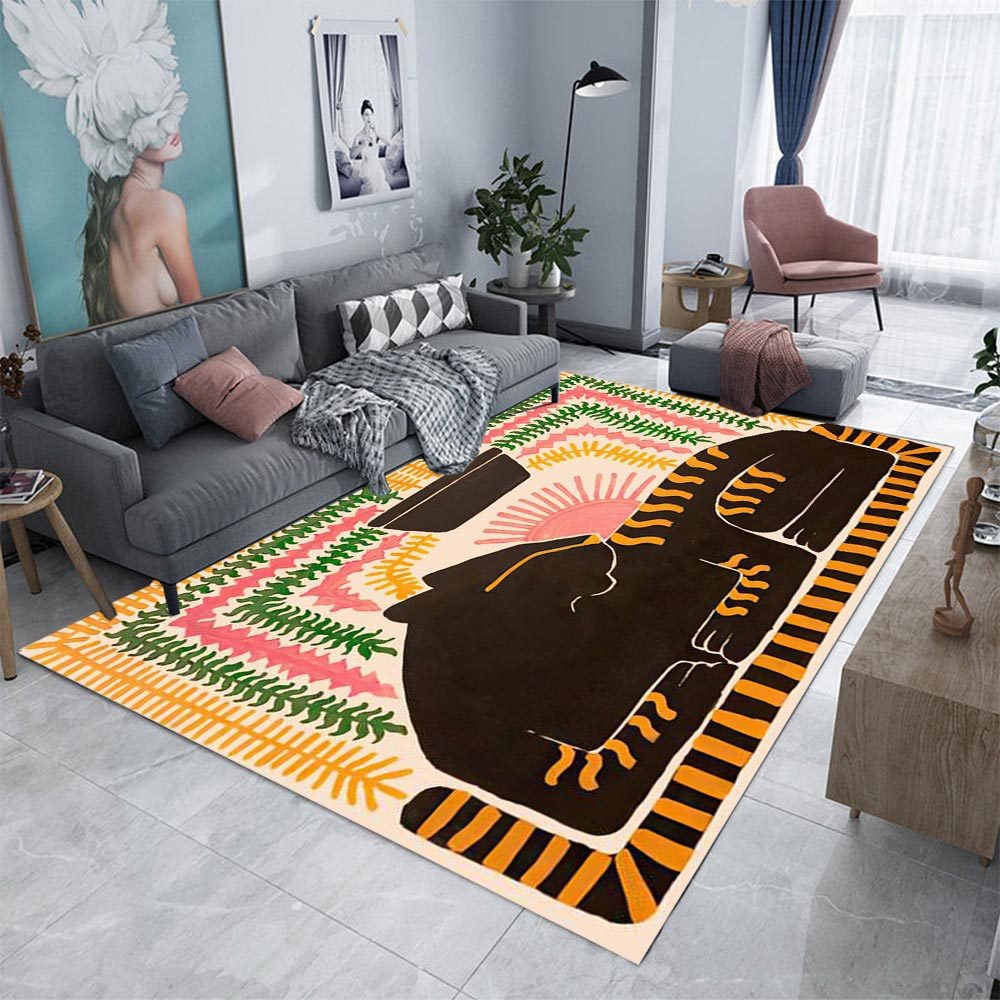 Ancient Egypt Abstract Carpet  - Home Textiles Egypt ulasan dan harga