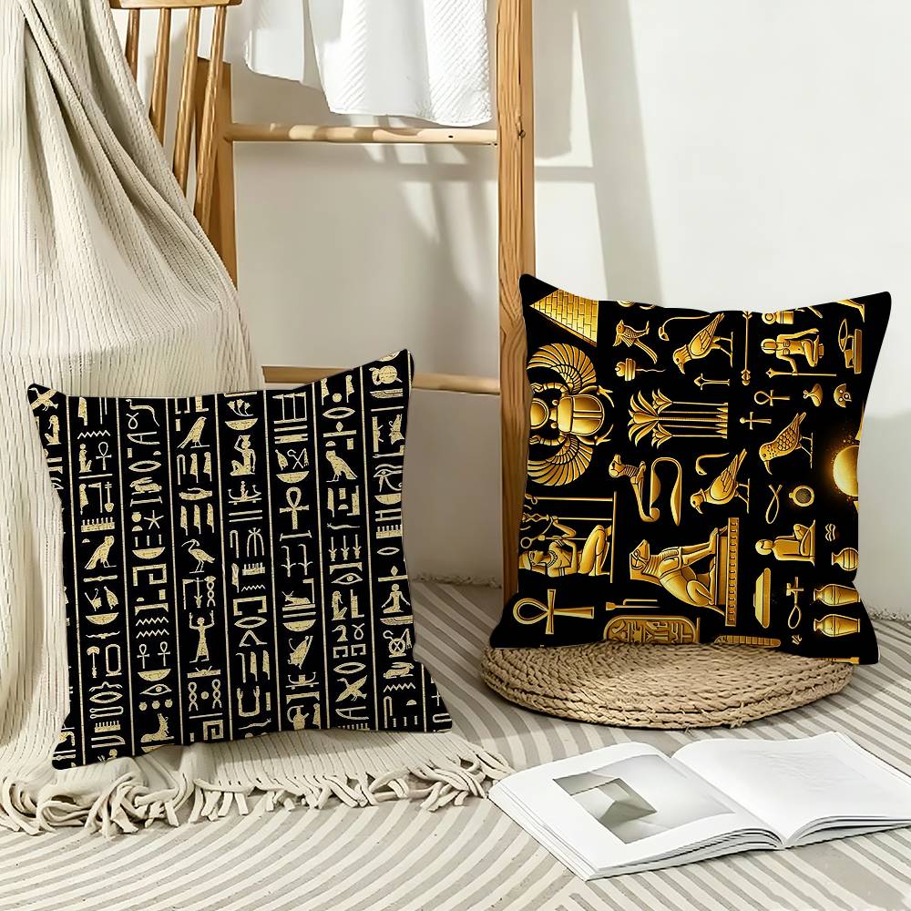 COOL A-Ancient Egypt hieroglyp - Home Textiles Egypt ulasan dan harga