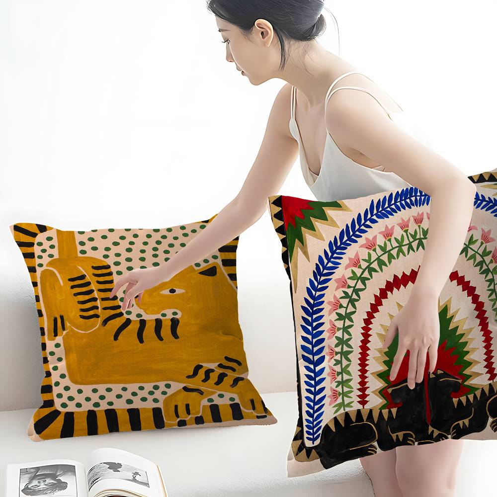Ancient Egypt Abstract Colorfu - Home Textiles Egypt ulasan dan harga