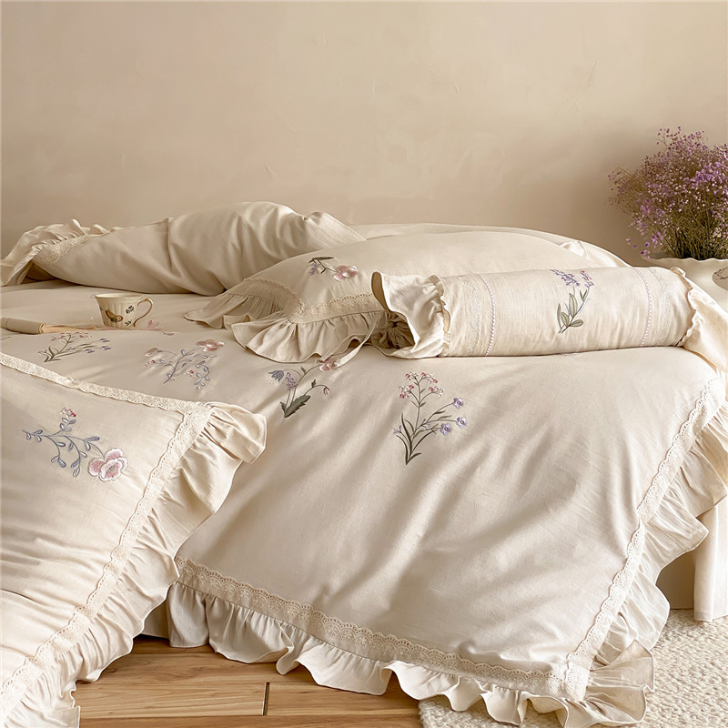 Luxury Flowers Towel Embroider - Home Textiles Towel Set ulasan dan harga