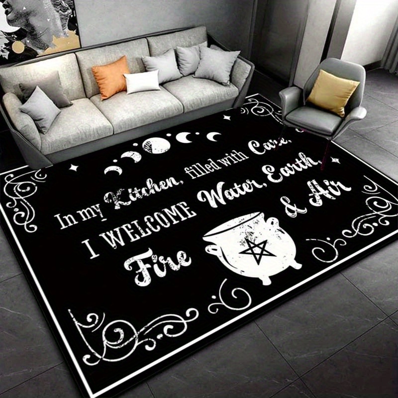 Witch Kitchen Spell Rug: Magic - Home Textiles Rug ulasan dan harga