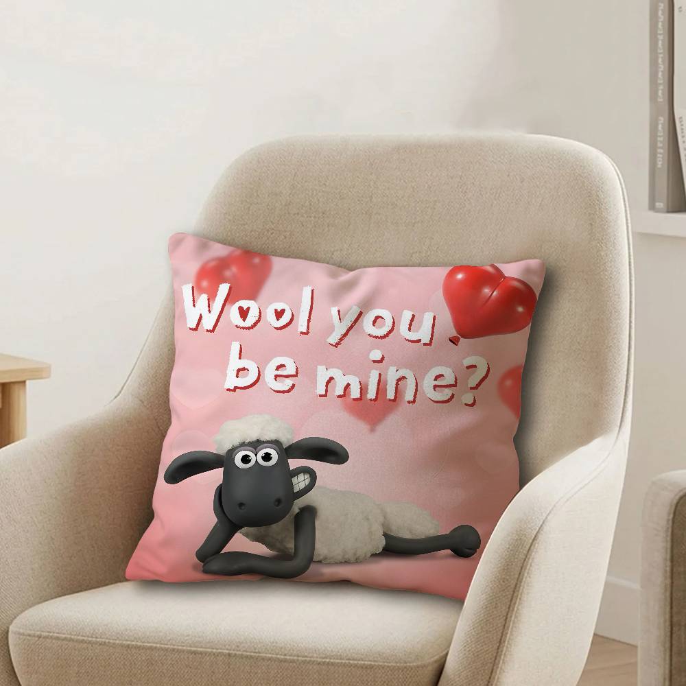 Cartoon S-Shaun fun the Sheep  - Home Fashion Textiles ulasan dan harga