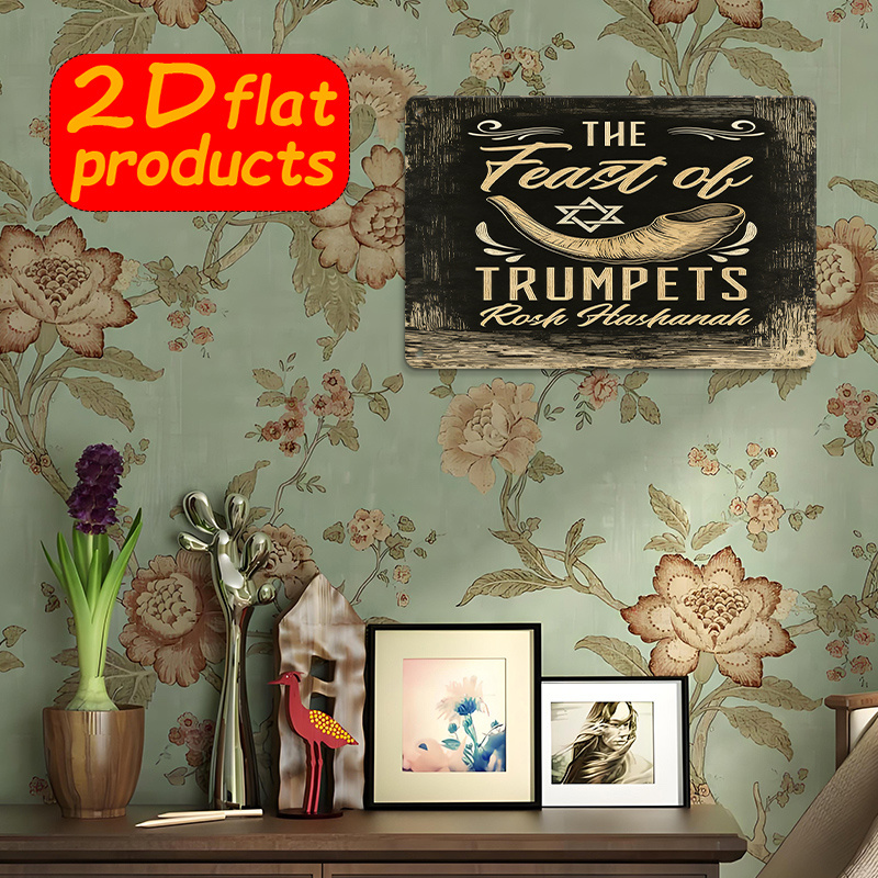 CIFBUY Vintage Metal Wall Art  - Home & Hotel Textiles Private Limited ulasan dan harga