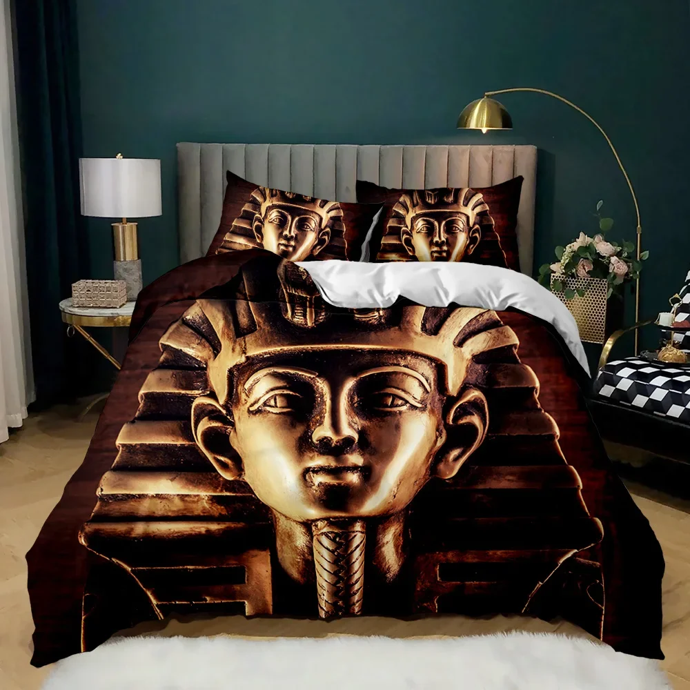 Pharaoh 3D Ancient Egypt Tribe - Home Textiles Egypt ulasan dan harga