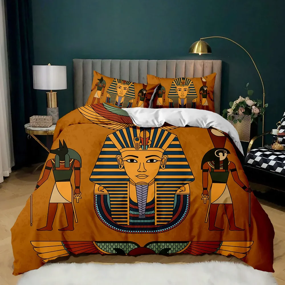 Pharaoh 3D Ancient Egypt Tribe - Home Textiles Egypt ulasan dan harga
