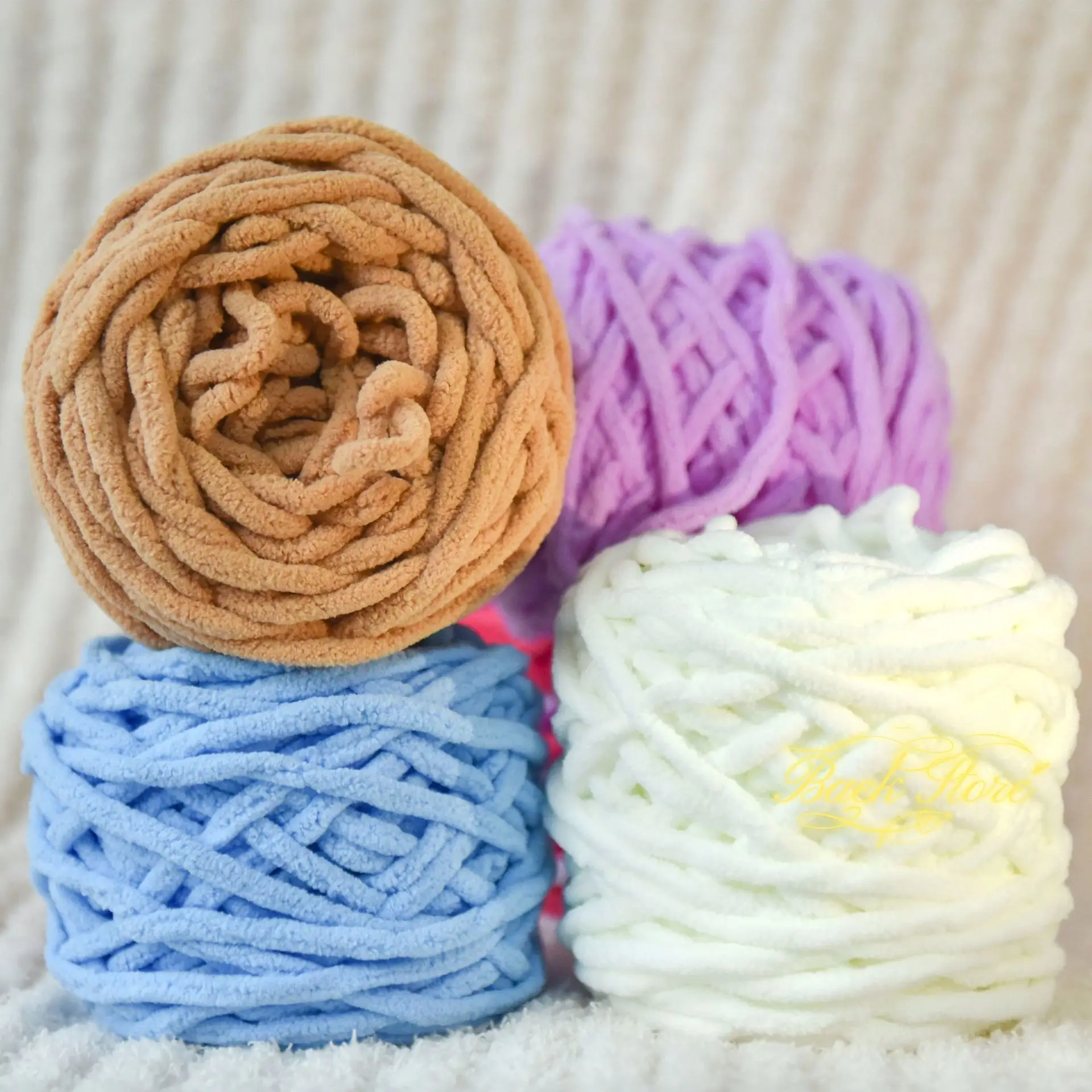 100g/Ball Blended Colorful Dye - Wool Blanket Herringbone ulasan dan harga