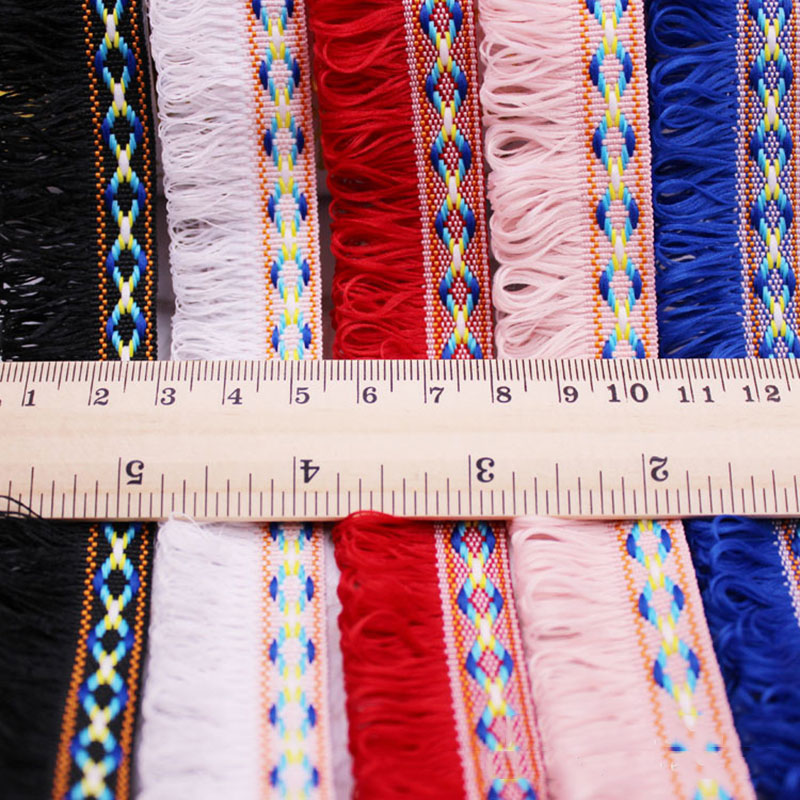 2yards/lot Tassel Fringe Trim  - Home Ec Textiles ulasan dan harga