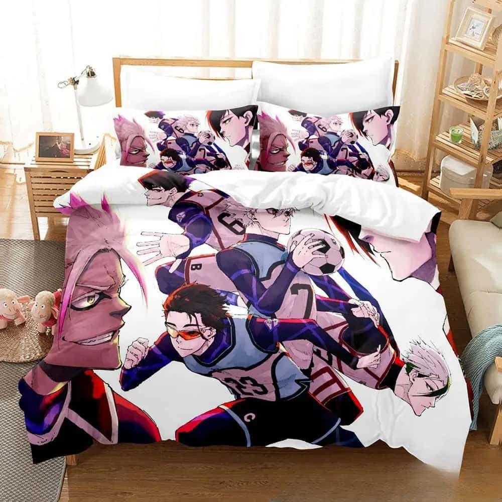 Fashion 3D Print Anime Blue Lo - Home Fashion Textiles ulasan dan harga