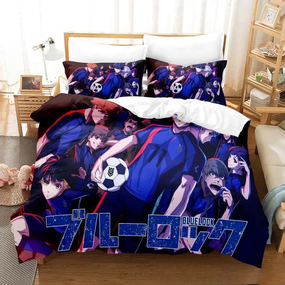 Fashion 3D Print Anime Blue Lo - Home Fashion Textiles ulasan dan harga
