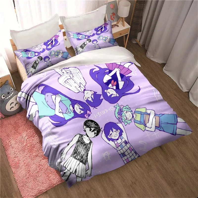 Fashion 3D Printed Anime Omori - Home Fashion Textiles ulasan dan harga