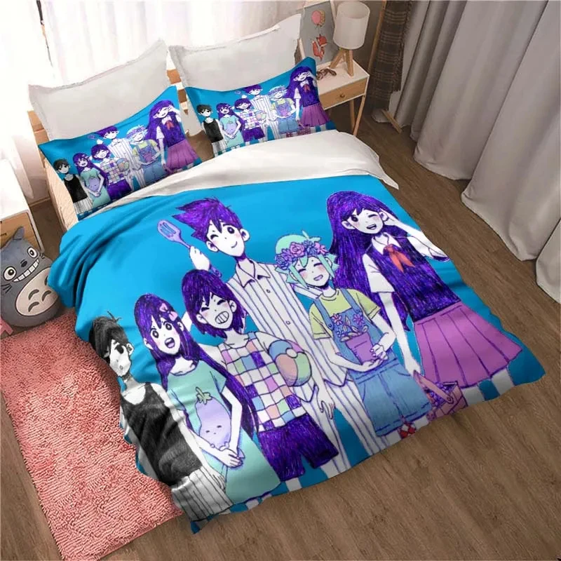 Fashion 3D Printed Anime Omori - Home Fashion Textiles ulasan dan harga