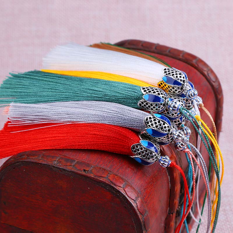 5/10Pcs 8cm Silk Tassel Fringe - Home Ec Textiles ulasan dan harga