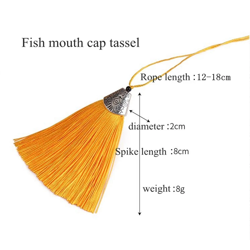 5/10Pcs Silky Handmade Tassels - Home Ec Textiles ulasan dan harga