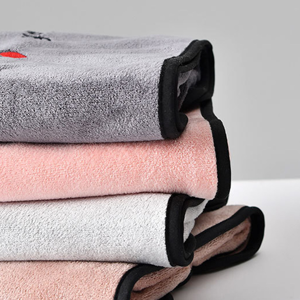 Dark Gray Loving Heart Fiber T - Home Textiles Towel Set ulasan dan harga