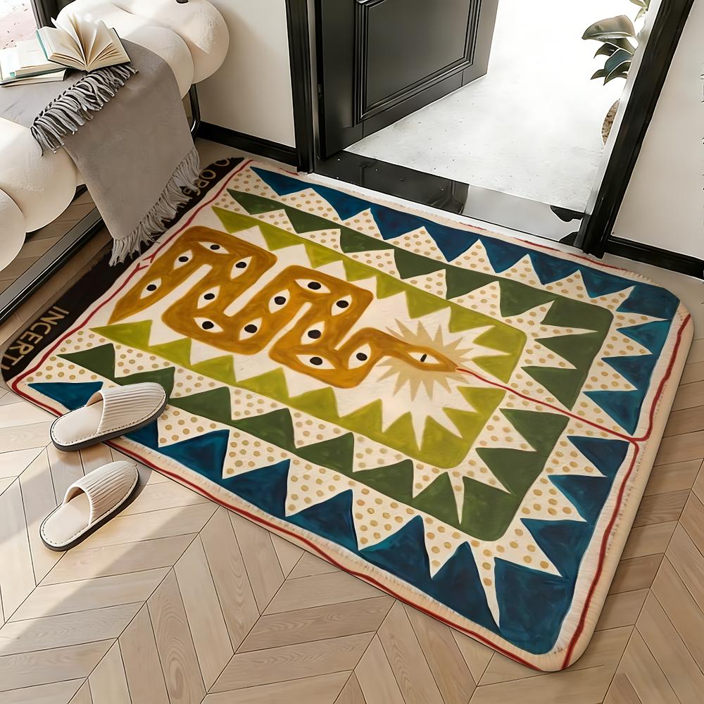 Soft Absorbent Non-Slip Rug De - Home Textiles Egypt ulasan dan harga