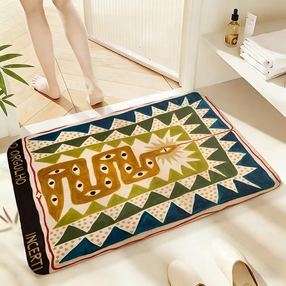 Soft Absorbent Non-Slip Rug De - Home Textiles Egypt ulasan dan harga