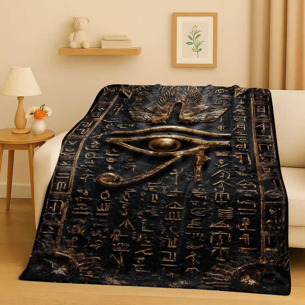 Ancient Egypt Pictographic Eye - Home Textiles Egypt ulasan dan harga