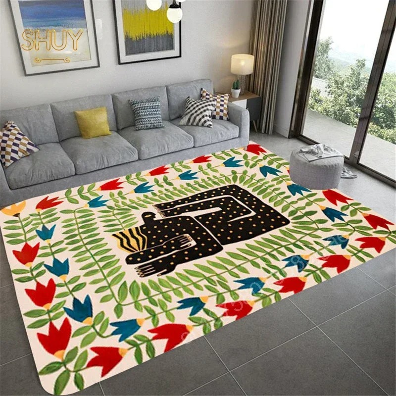Ancient Egypt Abstract Area Ru - Home Textiles Egypt ulasan dan harga