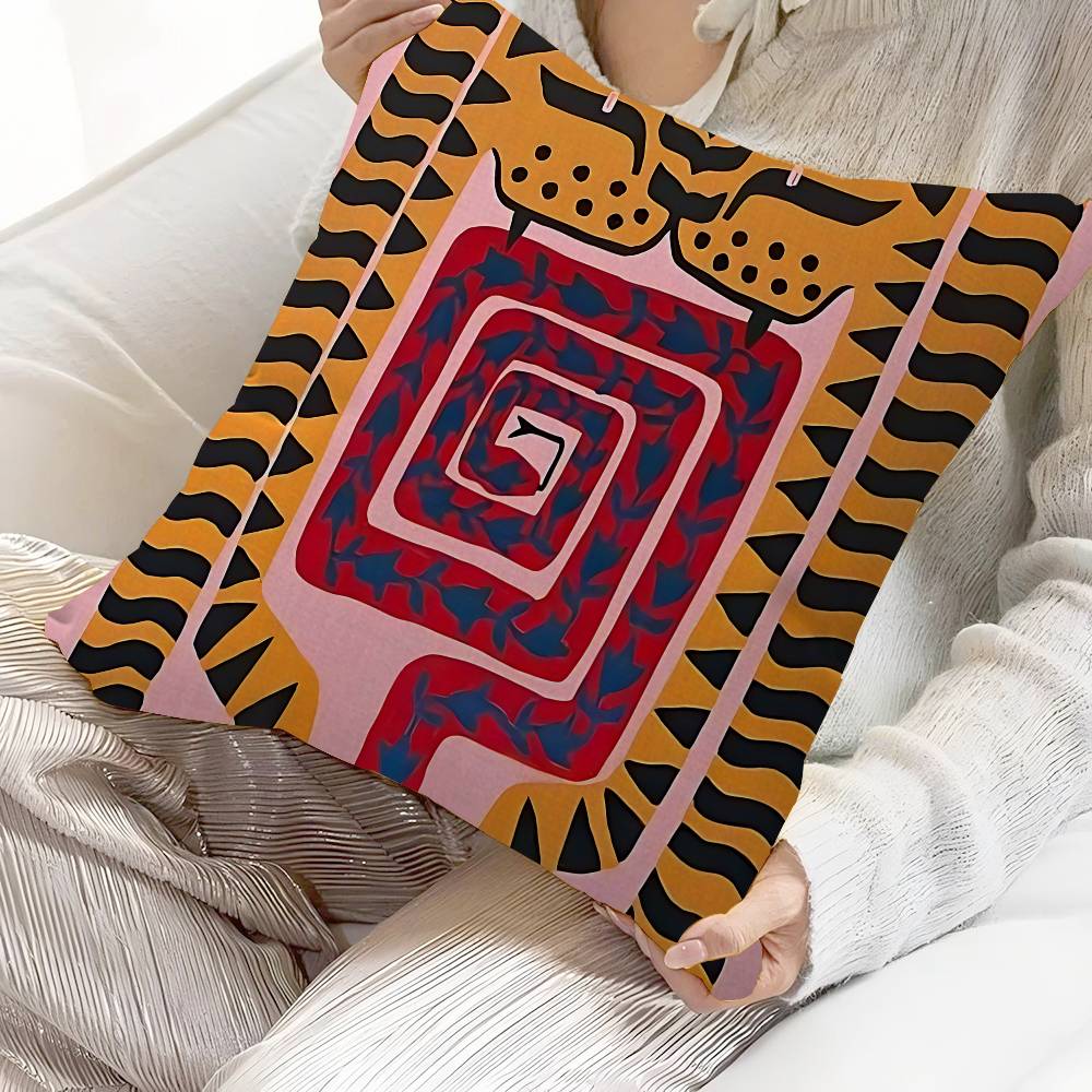 Ancient Egypt Tiger Leopard Pe - Home Textiles Egypt ulasan dan harga