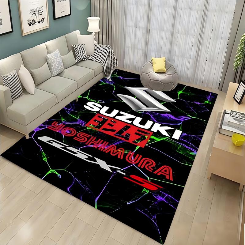Suzuki Cool Motorcycle Display - Home Textiles Rug ulasan dan harga